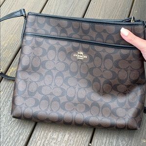 Brown Coach Cross Body